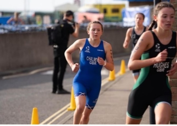 ​Ella Chambers had a smashing race at the British super series in Sunderland