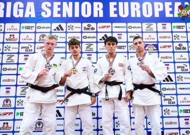 Nordine Adrif Wins Bronze Media at Rigal Latvian Senior Judo Tournament