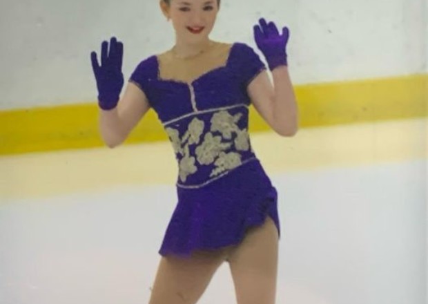 Skye Stephen qualified for the British Ice Skating 2023 Novice Championships